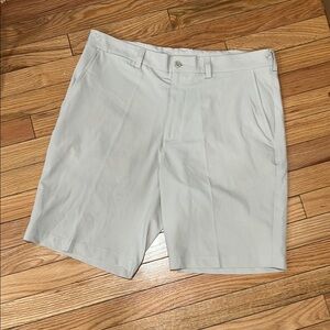 Pre-loved🌸Link Beige Flat Front Shorts Lightweight Design